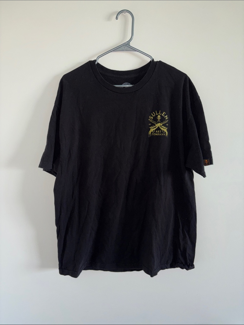 Sullen Black Short-Sleeve Logo Tee